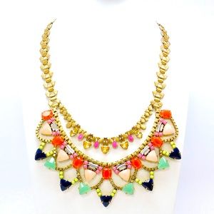 Stella & Dot Fanella Statement Necklace